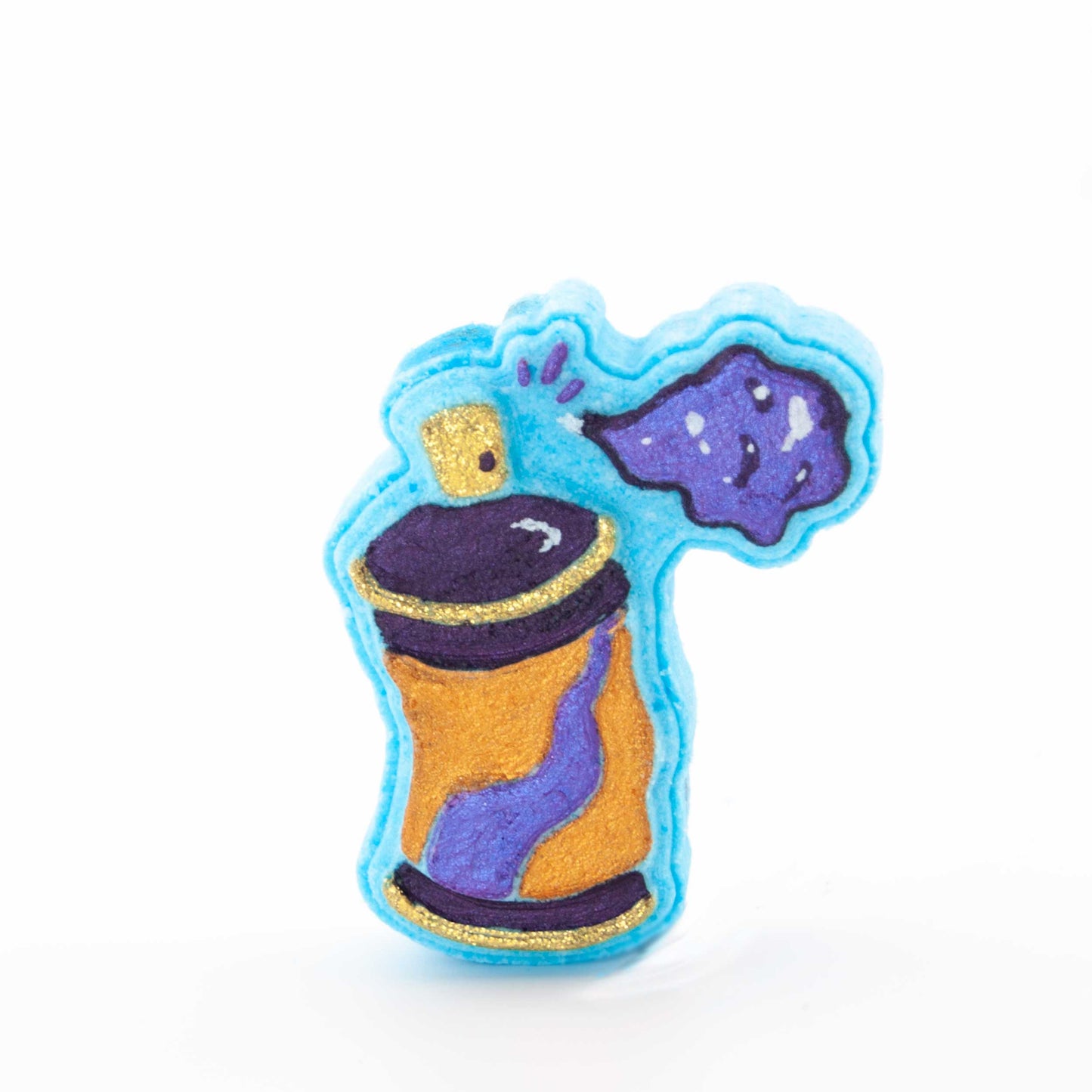 פצצת אמבטיה - תרסיס צבע